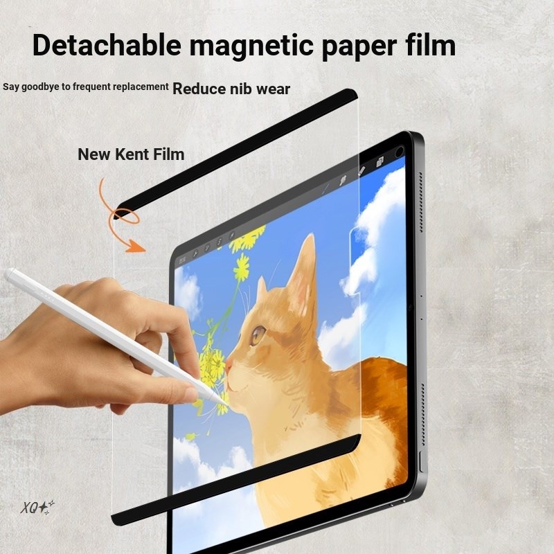 ในสต็อก 2021 แท็บเล็ต ipadair5 คอมพิวเตอร์ iPad Magnetic Paper-like Film 2020 Tempered air Blue-ray 
