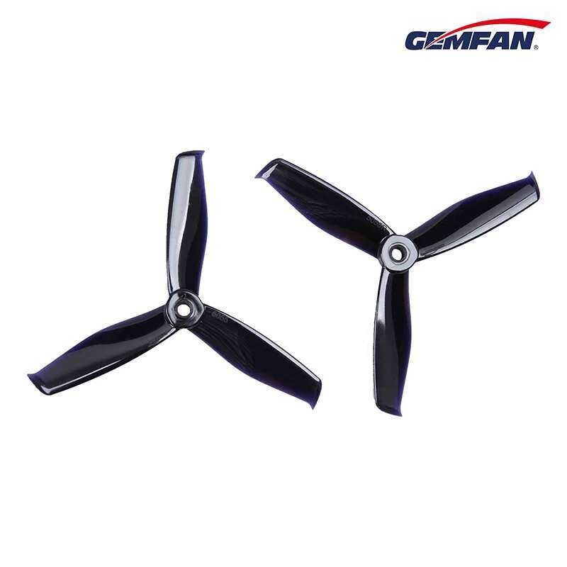 ❥ Gemfan Hulkie 5055 5055S ใบพัด  FPV Racing สําหรับ Mini RC Multirotor 3 ใบมีด Props ชิ้น