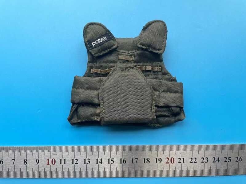 1/6 ทหารชาย BBI เยอรมนี SWAT gsg9 เกราะเสื้อกั๊กหน้าอกแขวนเสื้อหลวมรุ่น