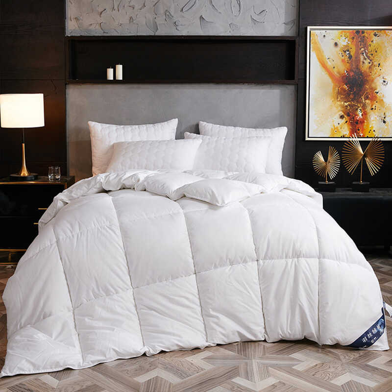 Soft 200X200cm Down Comforter Duvet Winter & Autumn Blankets Feather Bed Quilted Quilt Blank