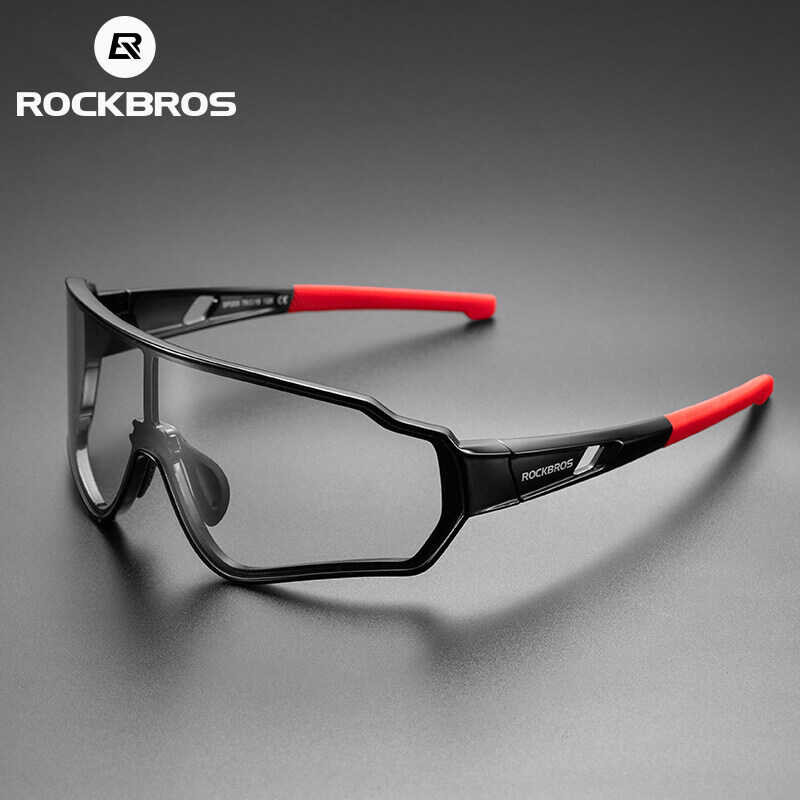 Glasses Rockbros Cycling Men Women Photochromic Outdoor Sports Hiking Fishing Driving Polarized Sunglasses Inner Frame