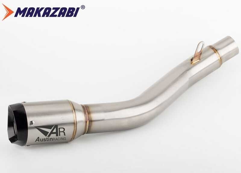 ❤ For Kawasaki NINJA Zx-6R Zx6r 636 2009-2024 Motorcycle Exhaust Escape Moto Middle Slip On Modif