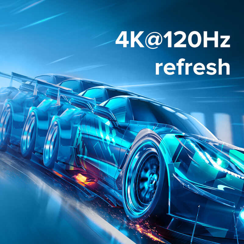สายเคเบิล Llano Type-C ถึง HDMI 2.1 8K 8K/60Hz 4K/120Hz 2K144hz 3D HDR สาย Usb-C To /60Hz