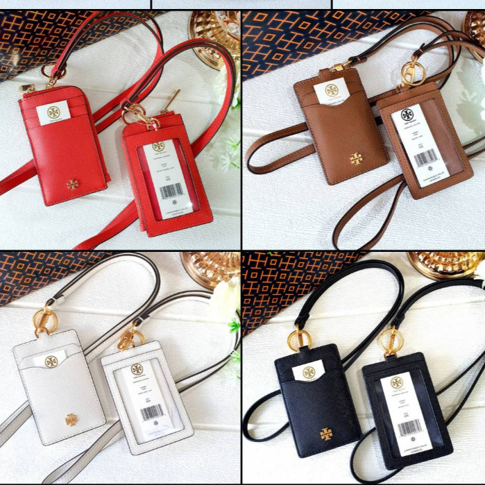 ♞,♘แท้ พร้อมส่ง คล้องบัตร ใส่บ้ตรพนักงาน COACH 63274 ID LANYARD  /  Tory Burch Emerson Lanyard  136