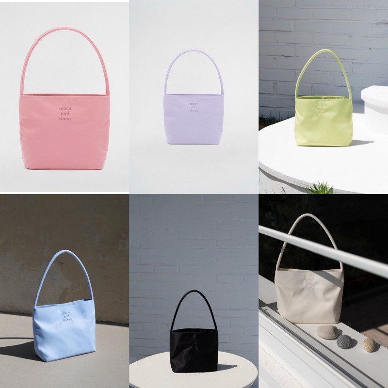 ♞,♘,♙[พร้อมส่ง] MUCU AND EBONY NEAREST BAG
