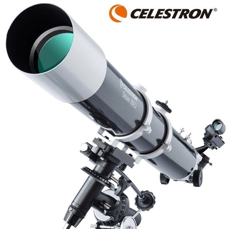 Celestron 80EQ Professional Astronomical Telescope Magnification 675X HD Red Dot Star Finder Equator
