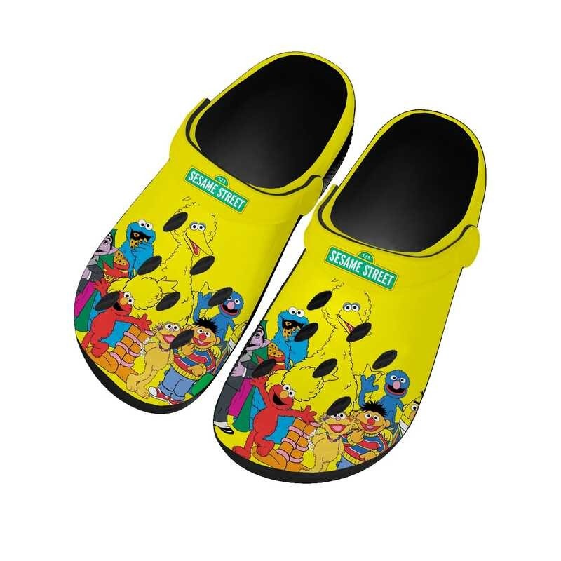 ➧ การ์ตูนอะนิเมะแฟชั่น S-Sesame S-Streethome Clogs