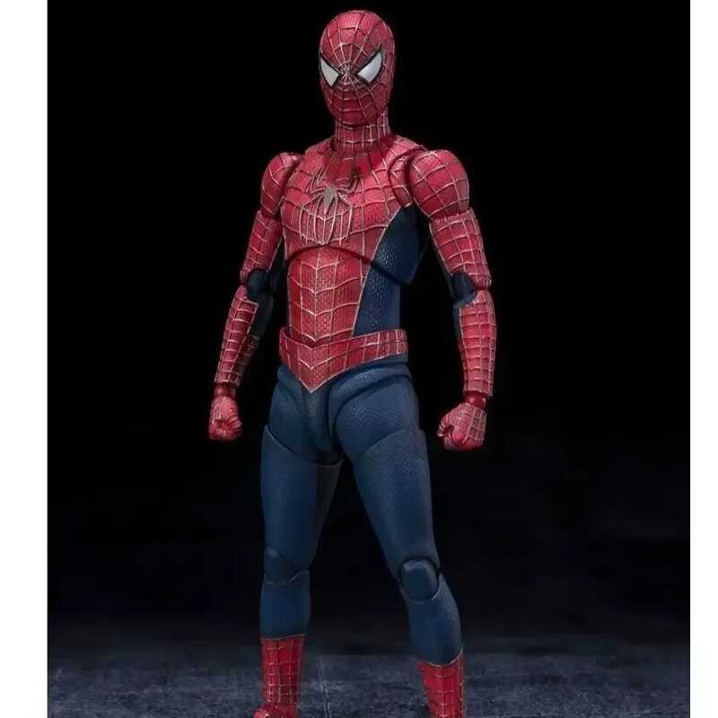 Δ SHF Tobey Maguire อะนิเมะตัวละคร Spider-Man 3 Action Figure รูปปั้น Pvc โ