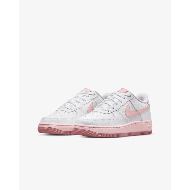 ♞,♘,♙ของแท้ 100% Nike Air Force 1 Low White Pink Sneakers