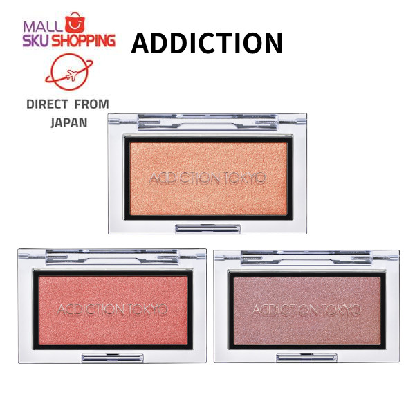 【ส่งตรงจากญี่ปุ่น】Addiction The Blush Pearl บลัชออนปัดแก้ม 10 สี 2.8 กรัม
