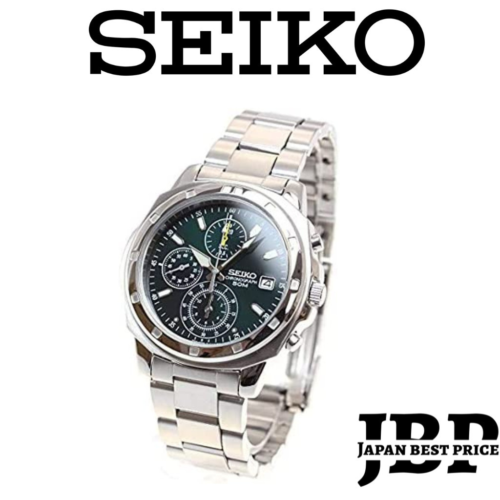 Seiko ไซโก้ Chronograph นาฬิกาผู้ชาย SND411PC w002