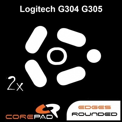 



 ♞,♘เมาส์ฟีท Corepad ของ Logitech G304 / G305 [Mouse Feet]