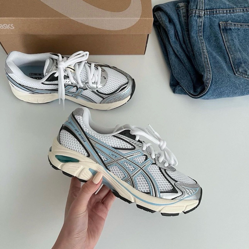 ♞Asics GT-2160 White Pure Silver แท้ 100%