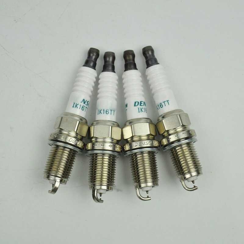 ❤ Xuming 4ชิ้น DENSO เออรีเดี่ยม TT หัวเทียน Ik16tt Ik16 4701