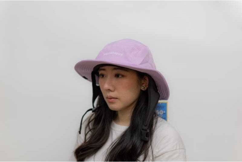 BUCKET AMETHYST AQUATIQUE - หมวกดำน้ำ หมวกเซิร์ฟ หมวกบั๊คเก็ต เดิ