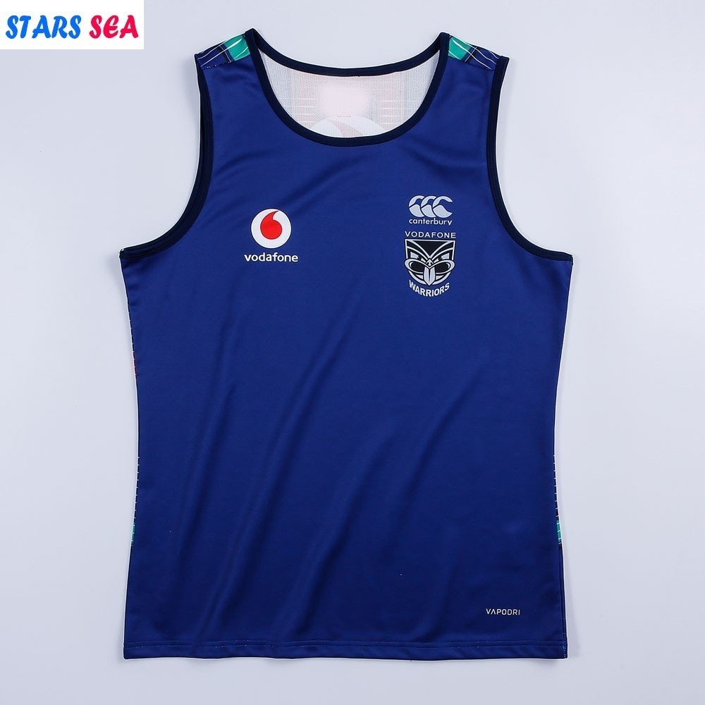 Warrior Rugby Vest Sports เสื้อกล้าม Warriors 25th Season Rugby Jersey