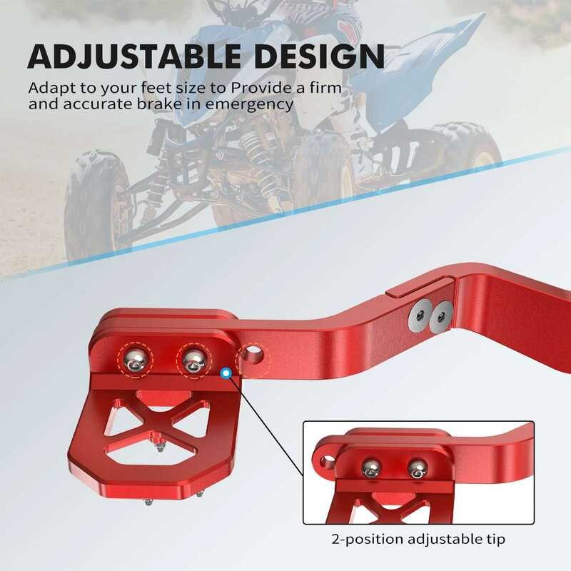 ❤️ ชุดคันเบรคหลังสำหรับ 700รถ ATV สำหรับ Yamaha Raptor 700R SE 70