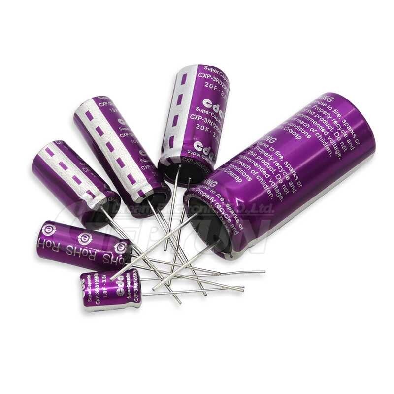 1Pcs Super Farad Capacitor 3.0V CDA 3V 1F 2.0F 3.3F 5F 7F 10F 15F 20F 25F 30F 50F 60F 100F 120F