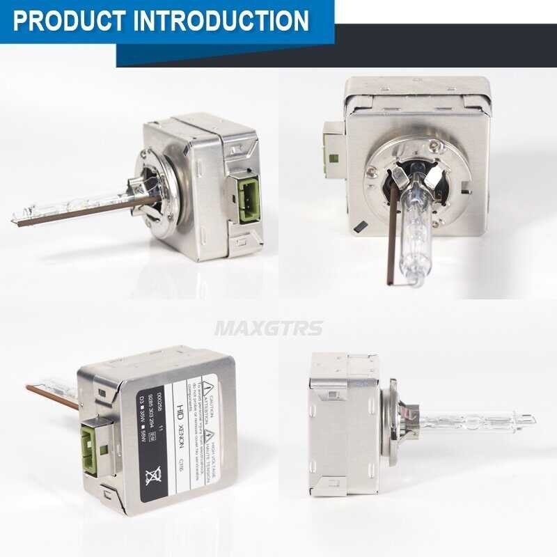 ❤ MAXGTRS 2X NEW OEM 35W D1s D2r D3s D4s D4r 4300K 4500K 5000K 5500K 6000K 8000K HID Lamp D2s Xen