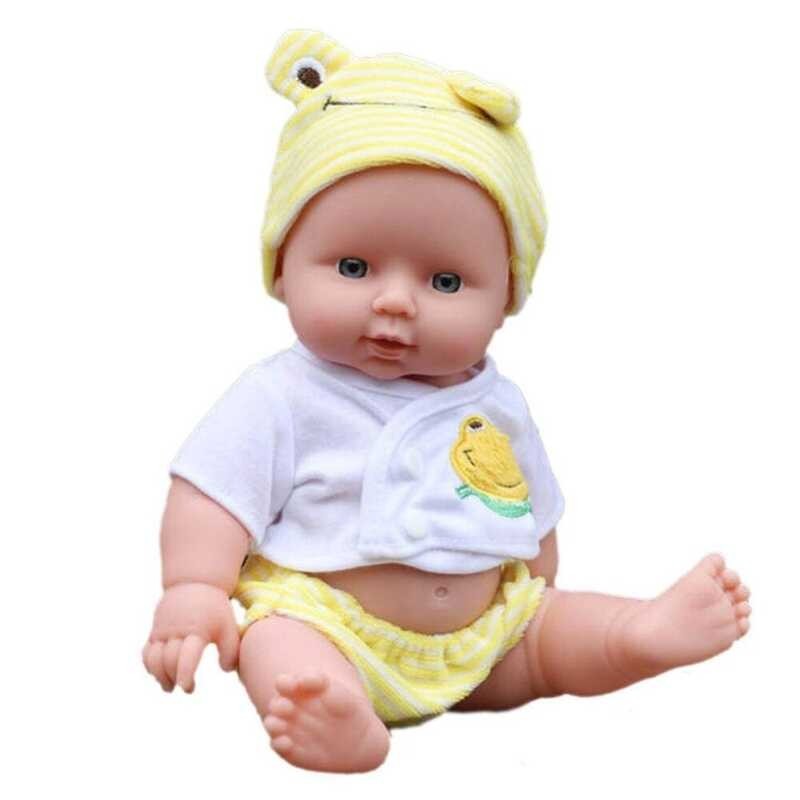 ซิลิโคนไวนิลตุ๊กตา30ซม.Reborn เด็กทารก Handmade ของเล่นที่เ