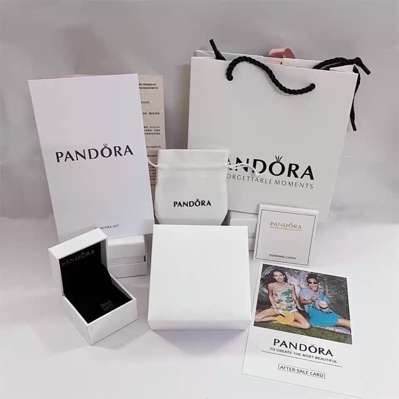 ♞[ส่งจากกรุงเทพ]Pandora สร้อยข้อมือ กำไล ลูกปัดอัญมณี สร้อยข้อมือคู่ Soft Pink Dreamland Bracelet ของแท้ 100%潘朵拉手镯