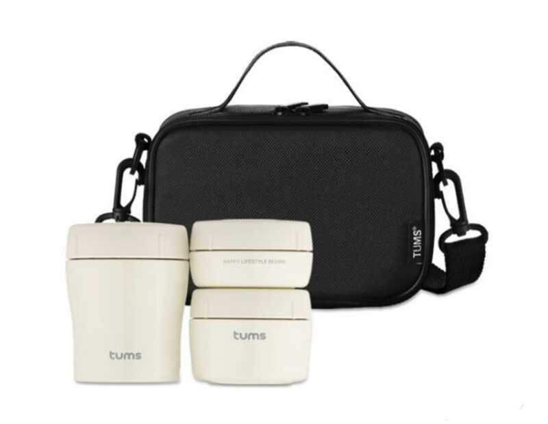 ชุดกล่องอาหารกลางวันสูญญากาศ3P Tums aron