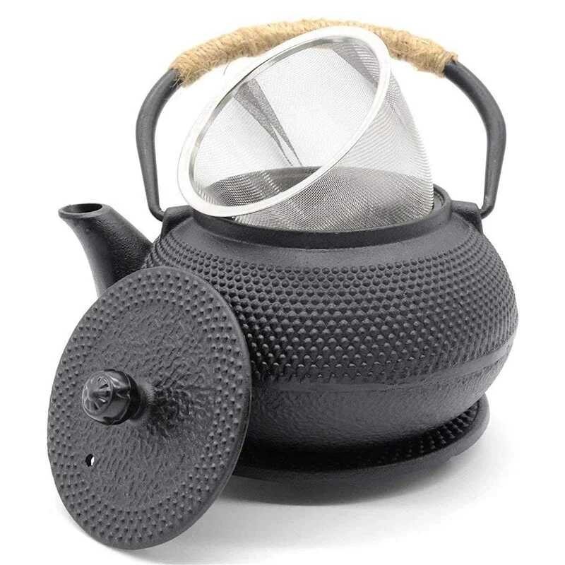 กาน้ำชาเหล็กญี่ปุ่น สแตนเลสสตีล Bubble Pot Cast Iron Tea กาน้ำช