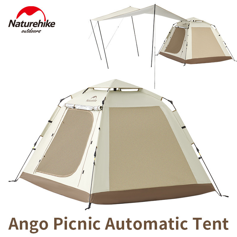 Naturehike Ango Automatic Tent Quick Open Portable 3-4 People Camping Outdoor Picnic Family Sunscree