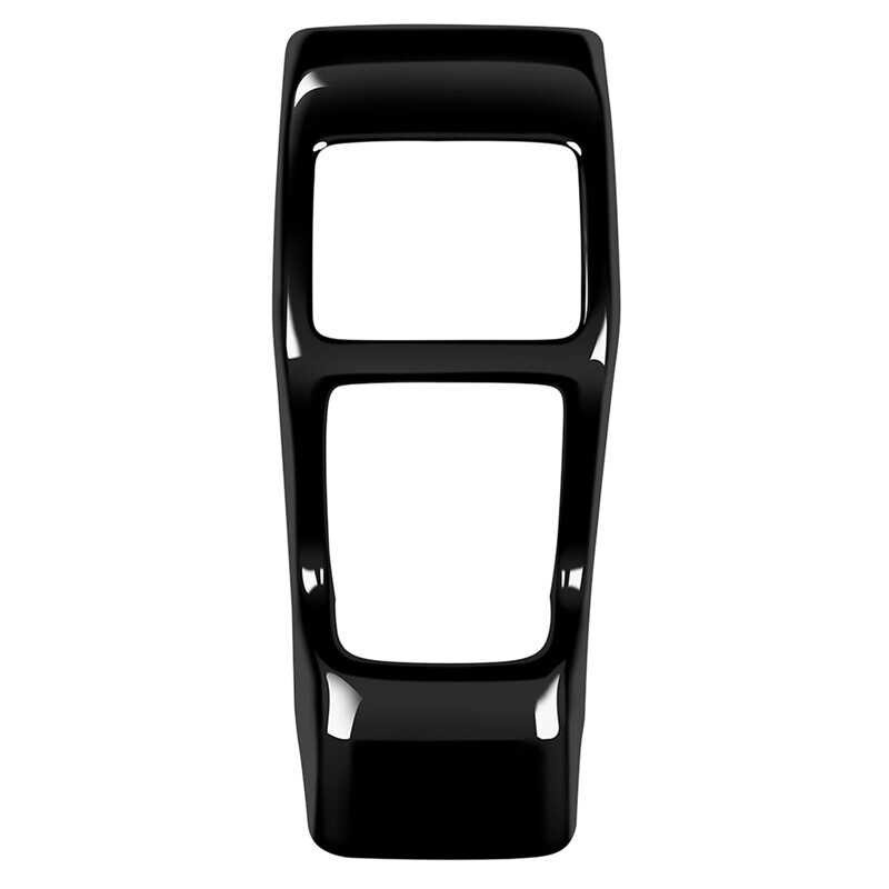 ❤ Car Glossy Black Rear Air Condition Vent Outlet Frame Anti-Kick Panel Cover Trim For Honda Veze
