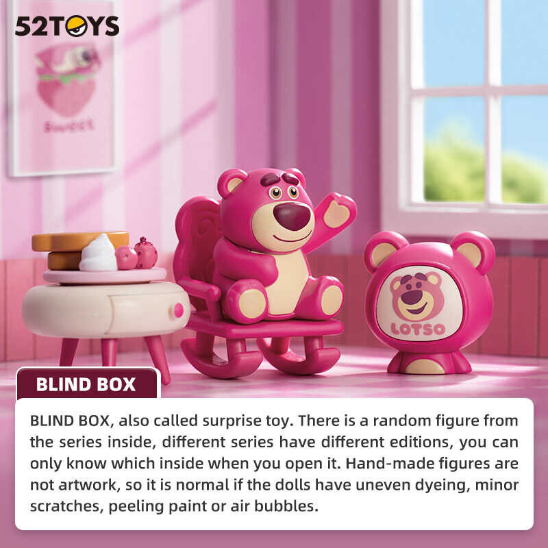 Story-Lotso's Room 52TOYS Series Blind Box Figure Toy