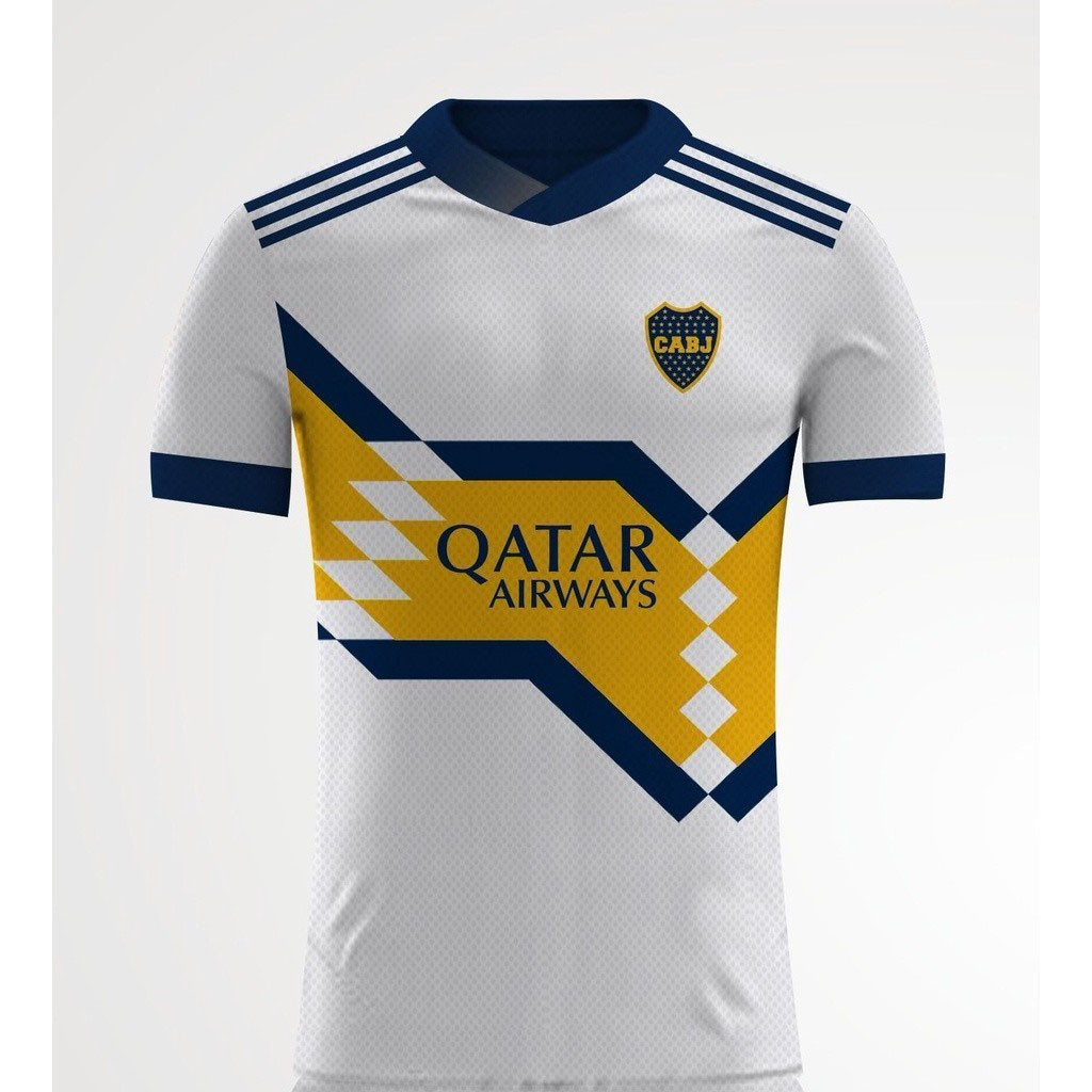 2024 แฟชั่น Boca Juniors Home Away Jersey Tshirt Sublimation Jersey Unisex พิมพ์เต็ม