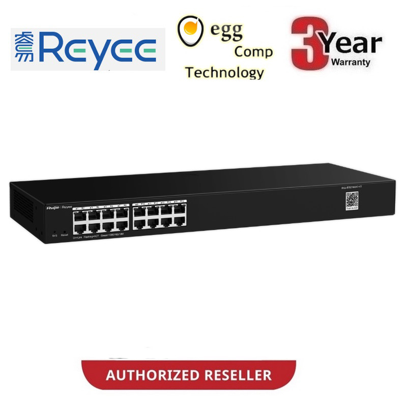 REYEE 16-PORT GIGABIT SMART MANAGED SWITCH (RY-RG-ES216GC)