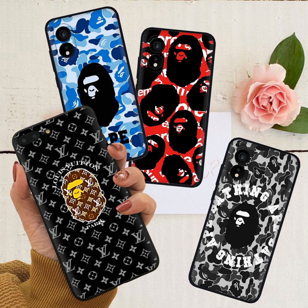 เคสโทรศัพท์แบบนุ่มสําหรับRealme 10 10T 10ProPlus 9 9i 9Pro 9Pro Plus GT Neo 3 99C7 BAPECamouflage