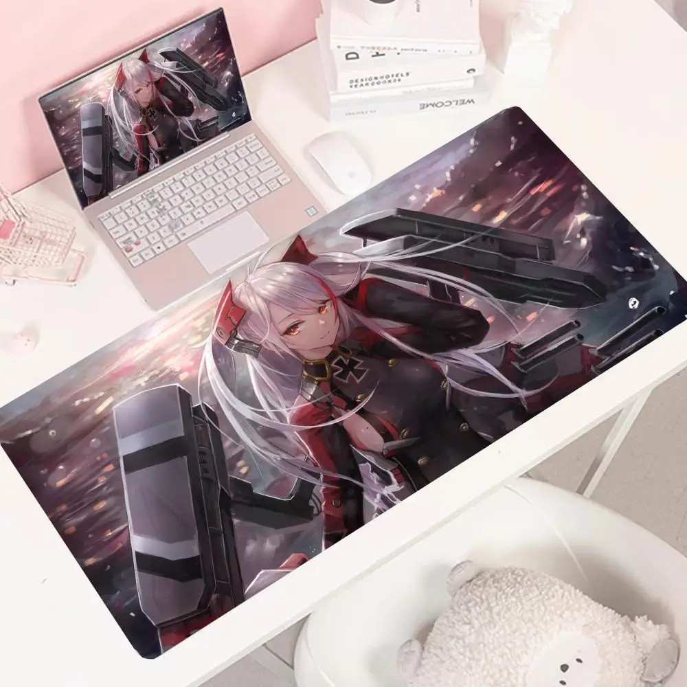Prinz Eugen Azur Lane เกมอะนิเมะ Mousepad แผ่นรองเมาส์แผ่นรองเม้าส์ Pad Prime แป้นพิมพ์สําหรับเล่นเกม Pad Pad Pad Pad Pad Pad Pad Pad Pad Pad Pad Pad Pad Pad ราคา ถูกที่สุด ดีลบีเคเค แกลเลอรีภาพที่ 4