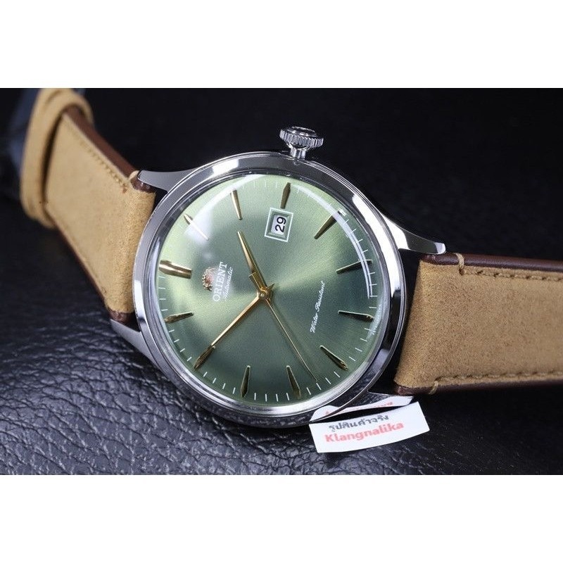 ♞,♘(แถมเสื้อยืด ORIENT)  นาฬิกา Orient Bambino Automatic รุ่น RA-AC0P01E (42มม.)