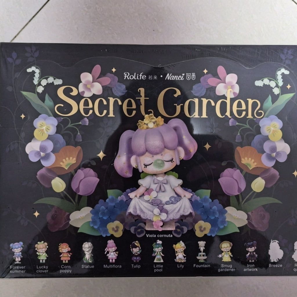 ของแท้ พร้อมส่ง Ruolai Nanci Qiqian Secret Garden Series กล่องสุ่ม ของขวัญเด็กผู้หญิง