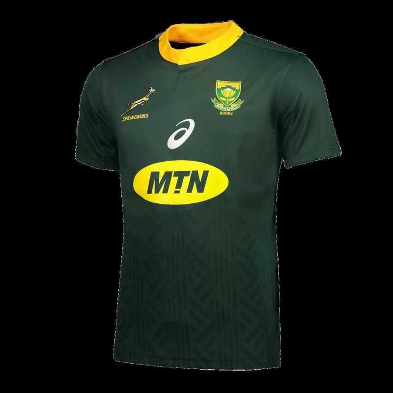 take 16-19 เสื้อรักบี้ล่าสุด African football clothes South Africa rugby jersey