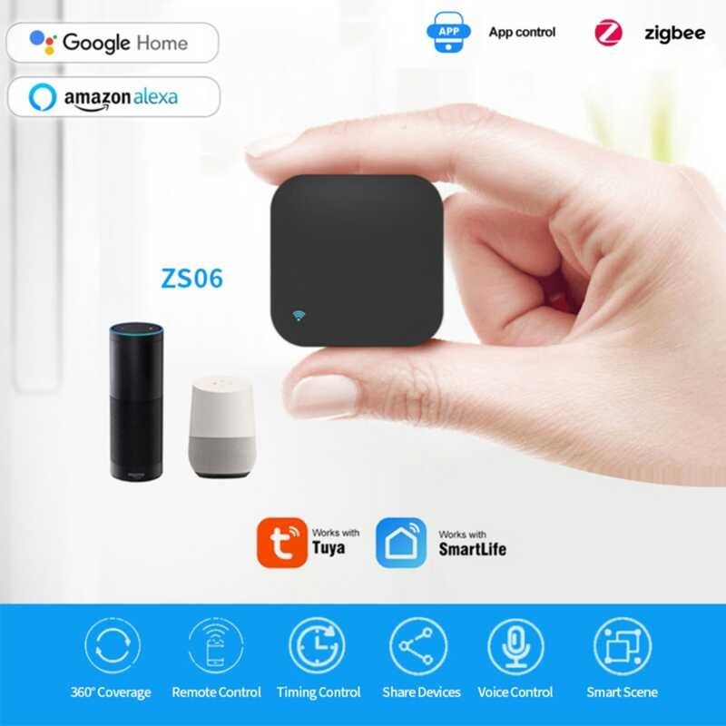 Zigbee Tuya สมาร์ท รีโมทคอนโทรล Universal IR Remote สำหรับบ้านสมาร