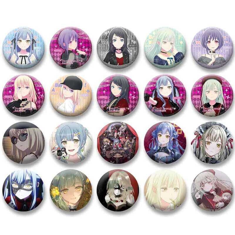 Bang Dream Ave Mujica การ์ตูน Badge อะนิเมะตัวอักษร Sakiko Togawa Uika Misumi ปก Pins Kawaii มังงะเข