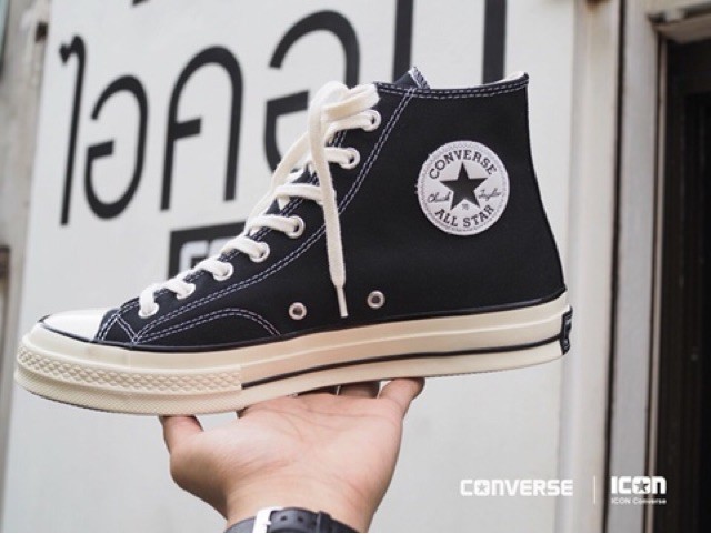 ♞,♘,♙,,Converse All Star 70 HI - Black รองเท้า Hot sales
