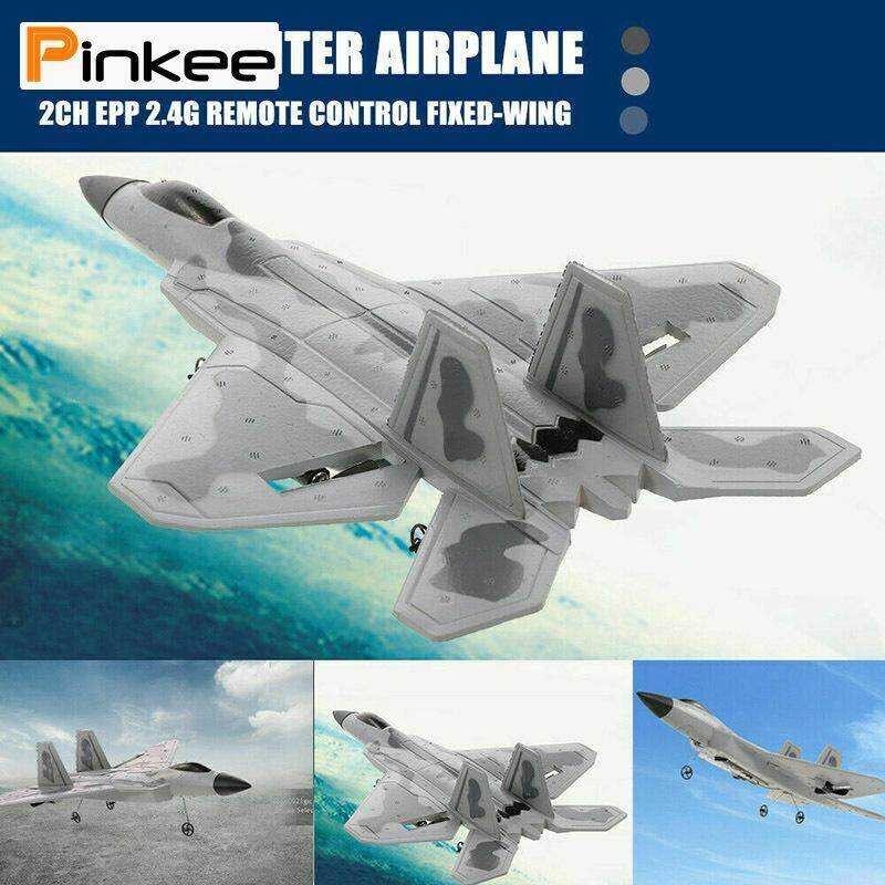 Pinkee 2.4G RC Plane RTF Glider Airplane Remote Control Aircraft Drone Gifts