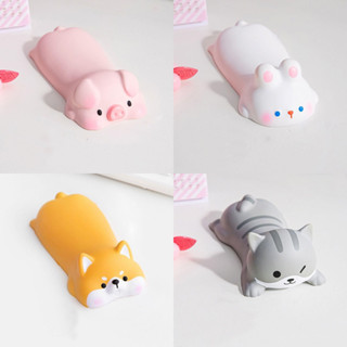 การ์ตูนน่ารักแผ่นรองเมาส์แป้นพิมพ์ส่วนที่เหลือข้อมือแผ่นบีบอ…