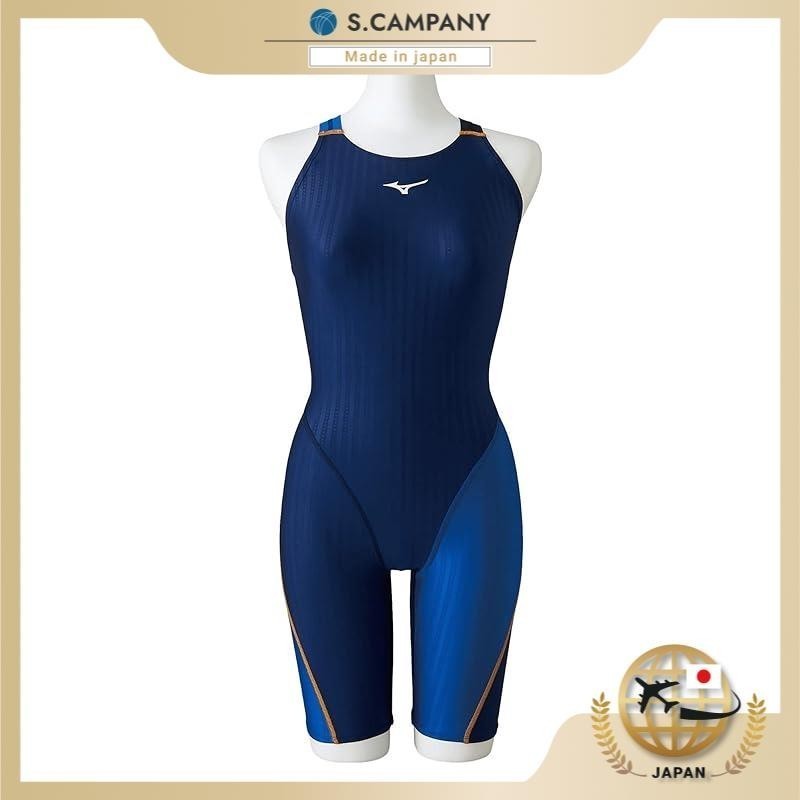 Mizuno ชุดว่ายน้ํา ท้าทาย มาสเตอร์สตรีม Ace ครึ่งสูท (ด้านหลัง) N2Mg2740 96: ดํา/แดง ไซซ์ M Fina (ส