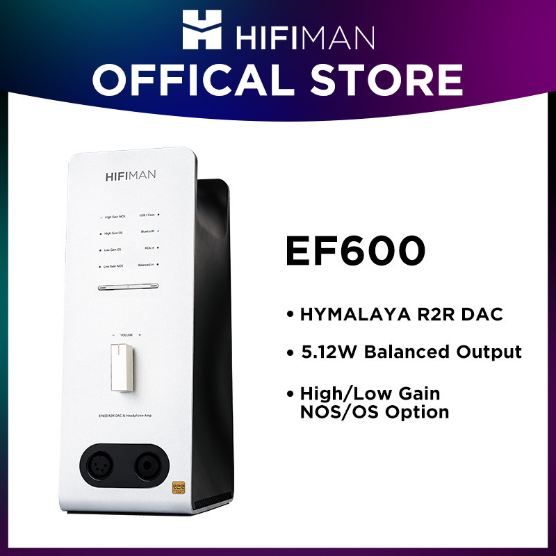 Hifiman EF600 หูฟัง DAC& เครื่องขยายเสียง พร้อม Himalaya Pro R2R DAC