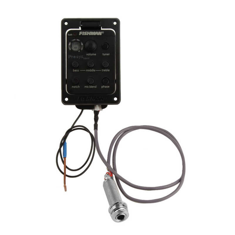 Fishman 101/201/301 4-Band EQ Equalizerพรีแอมป์กีตาร์รถกระบะพีโซพร้อม