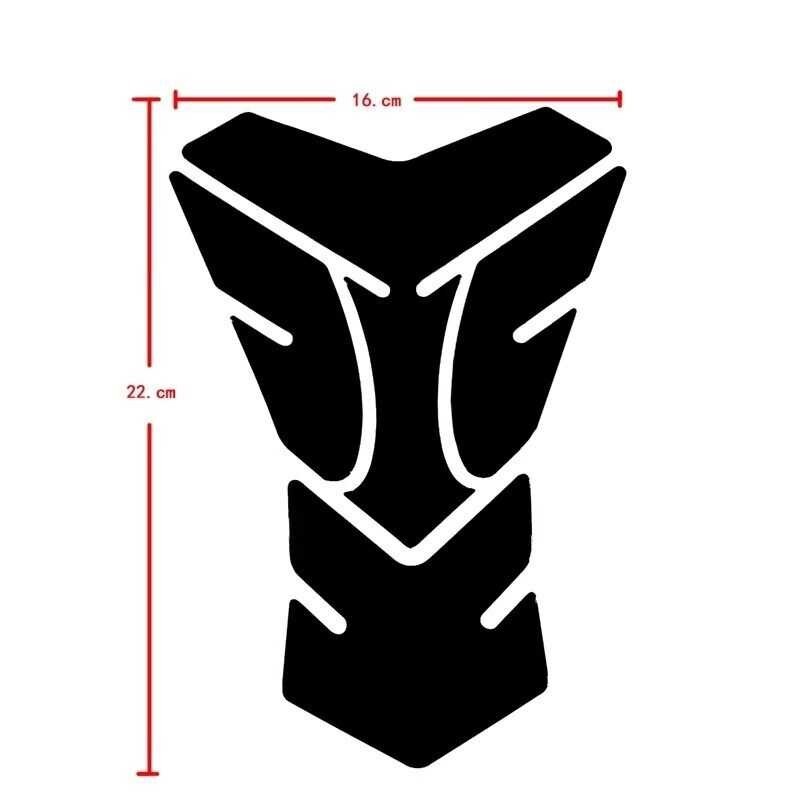 ❤ 3D Motorcycle Tank Pad Protector Sticker Fish Bone Decal For Kawasaki Z900 Z800 Z750 Z650 Z3