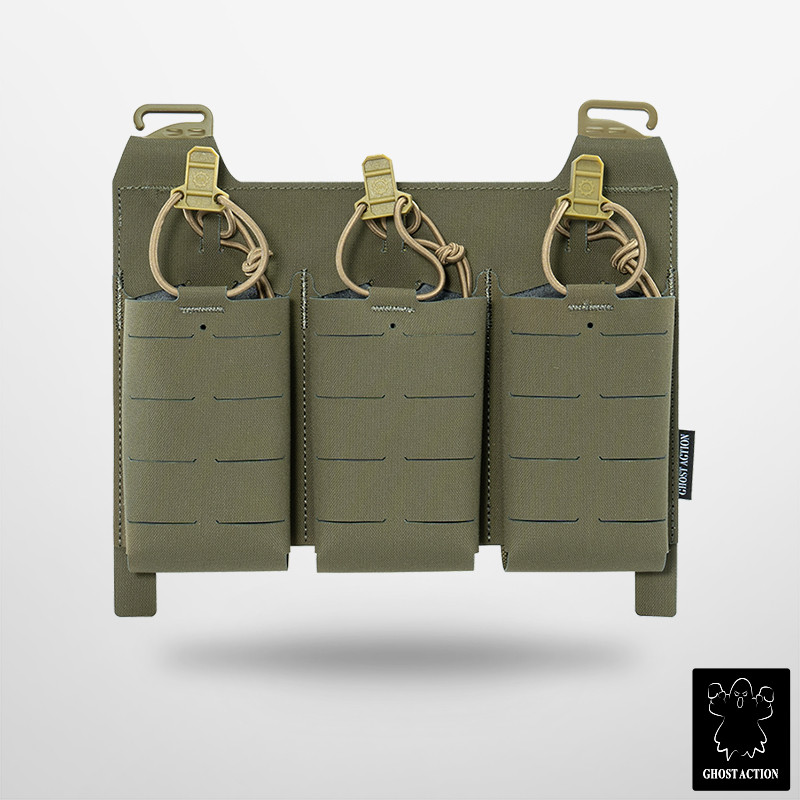 Ghost Action IDOGEAR TACTICAL FERRO STYLE KTAR กระเป๋าพนังด้านหน้าพร้อมที่ยึดแข็งด้านใน 6510