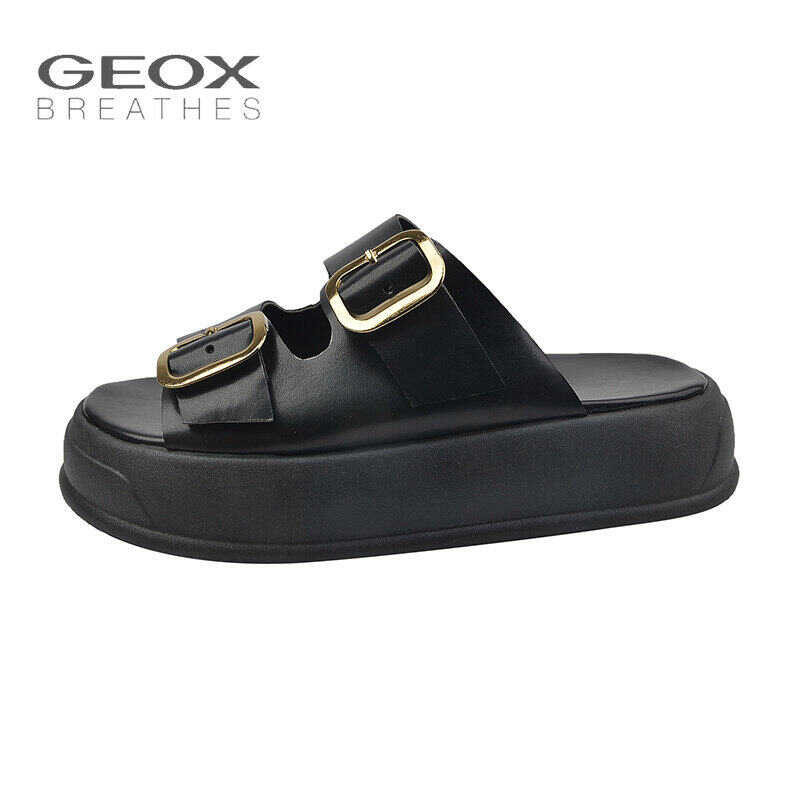 รองเท้าแตะหน้ากว้างสไตล์ใหม่ ❤ Geox สำหรับผู้หญิงที่ต