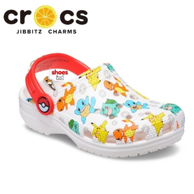 Crocs CLASSIC POKEMON CLOG KIDS / CROCS รองเท้าแตะ / CROCS Kid / CROCS / CROCS ของแท้