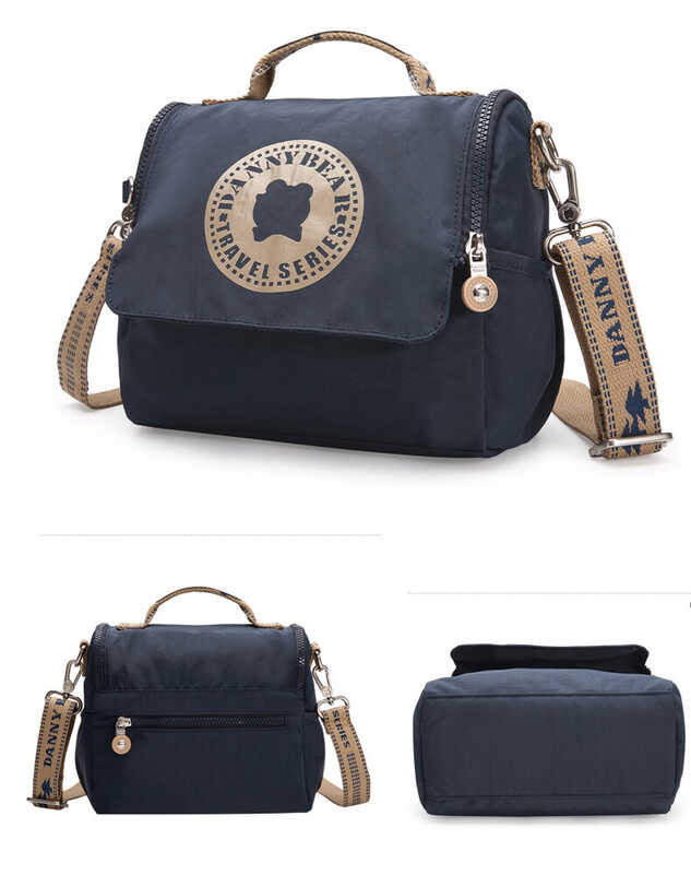 ♎ Danny Fashion Crossbody Women Bear Brand Solid Handbag Casual Shoulder Bag